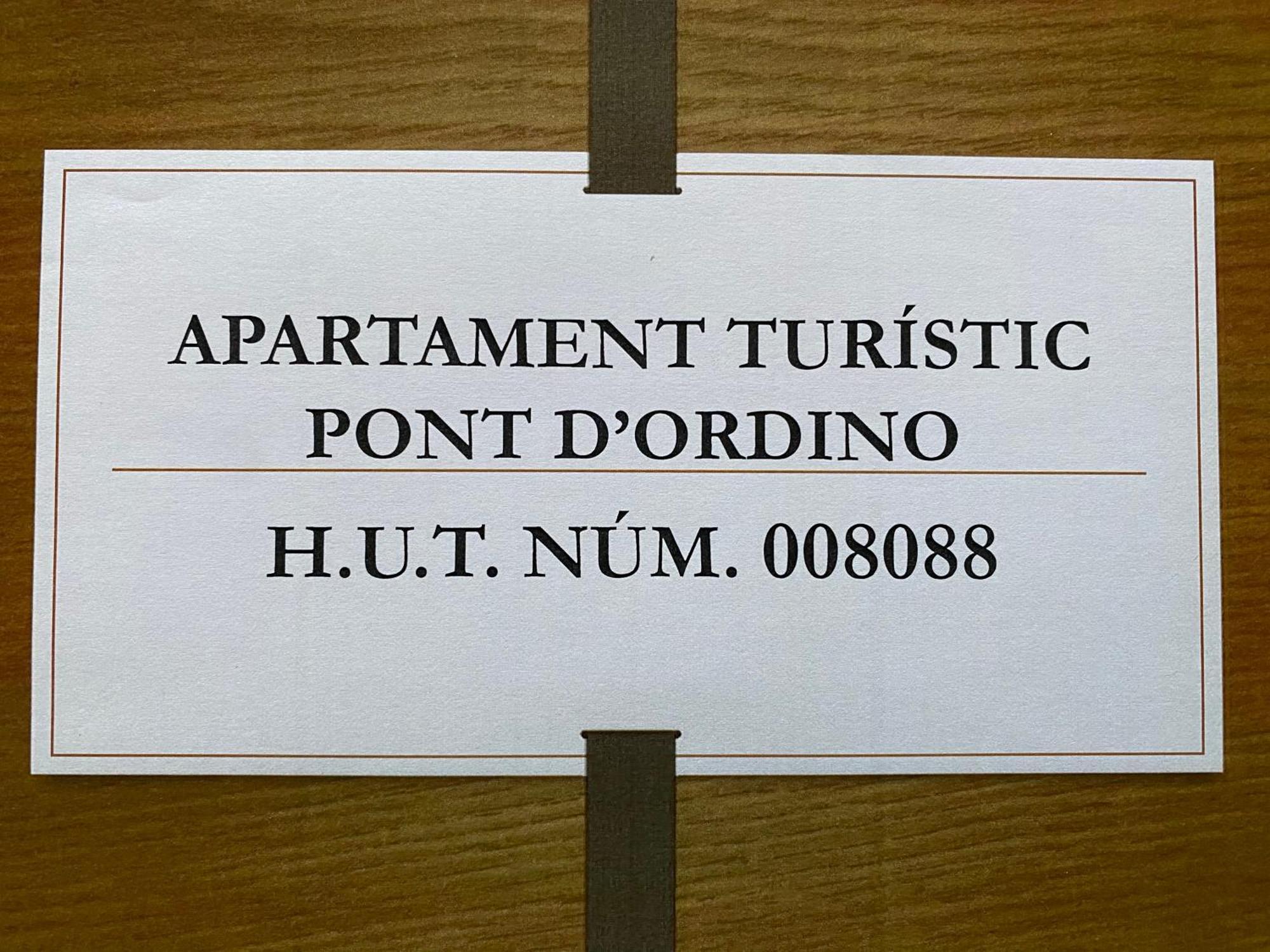 לה מאסנה Apartament Turistic Pont D'Ordino מראה חיצוני תמונה